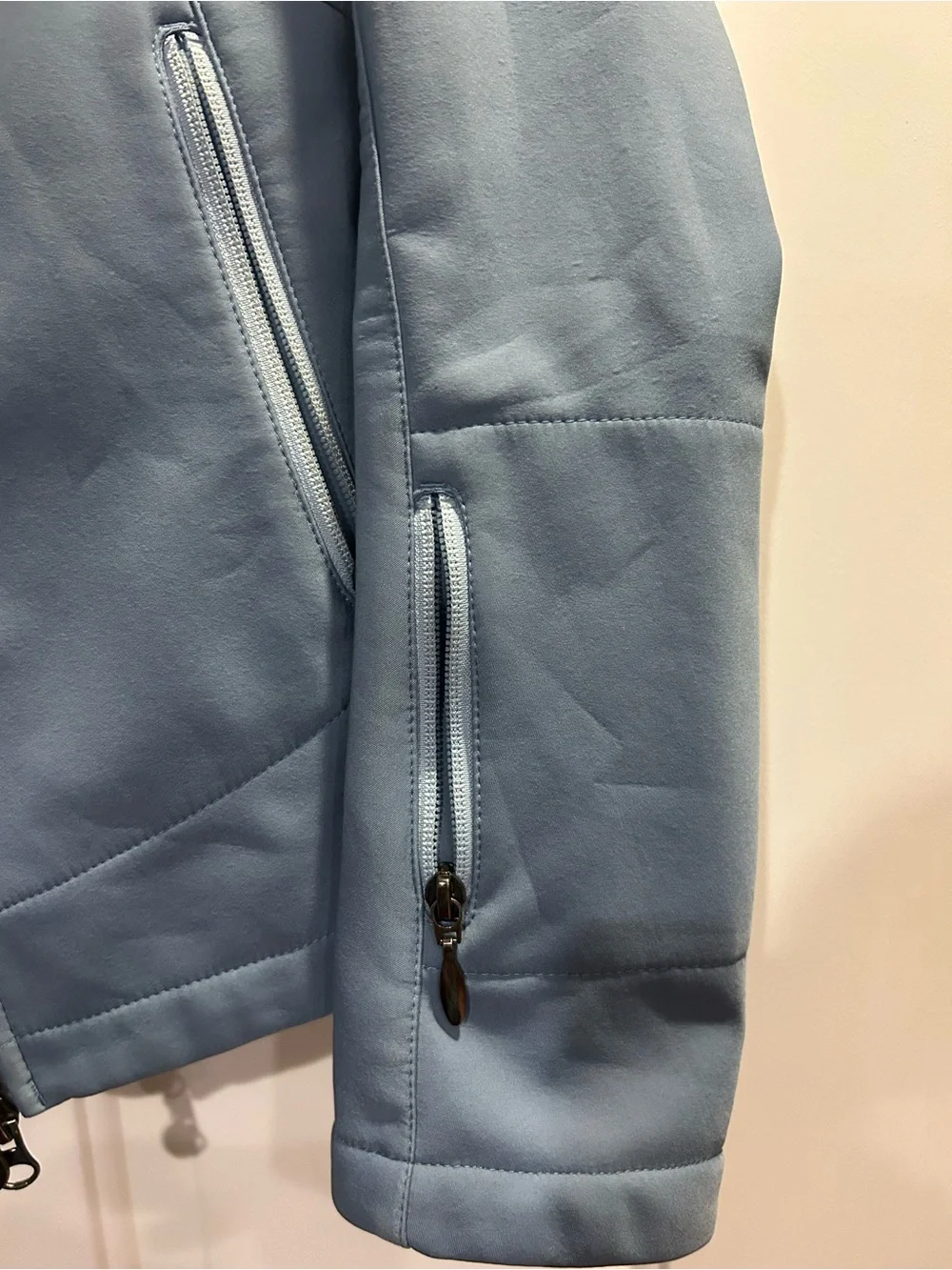 Vintage Light Blue Women's Softshell Jacket - Nike
